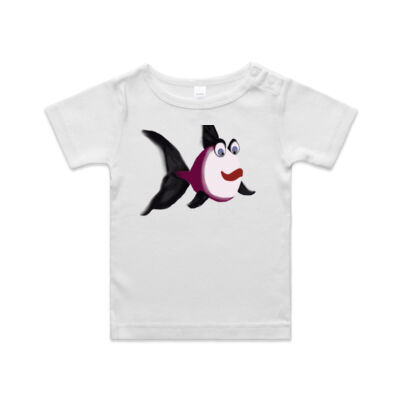 cartoon pink fish Thumbnail