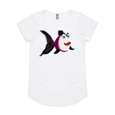 cartoon pink fish Thumbnail
