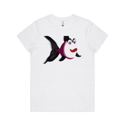 cartoon pink fish Thumbnail