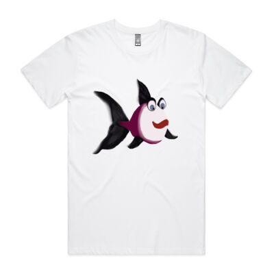 cartoon pink fish Thumbnail