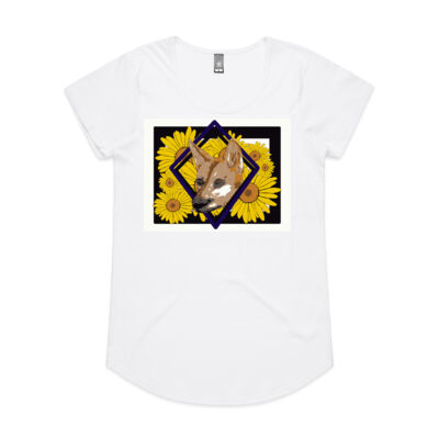 dingo in a field of flowers Thumbnail